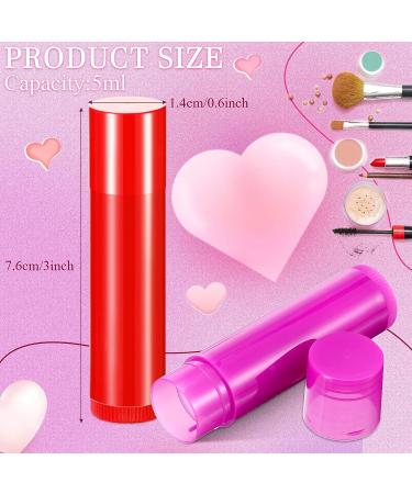 128 Pcs 5ml Refillable Lip Balm Tubes: DIY Cosmetic Containers, 8 Colors - Buy Online on GoSupps.com