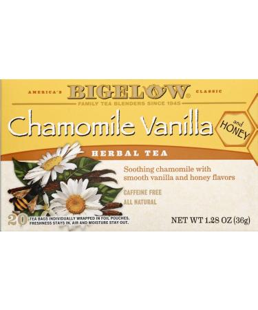 Bigelow Tea Chamomile Vanilla Bag, 1.28 oz, 20 ct
