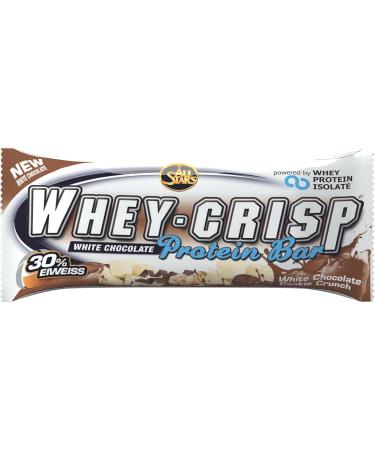 Buy All Stars Whey-Crisp Bar - White Chocolate Cookie Crunch (24 Pack) | Protein Snack for Fitness Enthusiasts | International Shipping Available - Buy Online on GoSupps.com