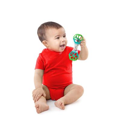 Bright Starts Oball Shaker Rattle Toy - Newborn+ | Fun and Stimulating Infant Toy - Buy Online on GoSupps.com