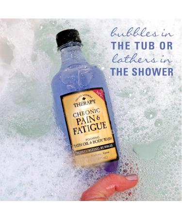 Village Naturals Therapy 16 oz Pack of 4 Chronic Pain & Fatigue Foaming Bath Oil & Body Wash - Buy Online on GoSupps.com