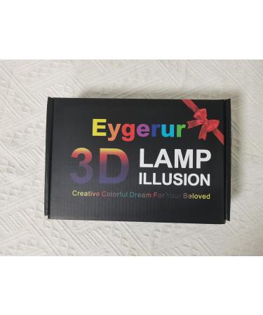 Eygerur Yoshi Night Light for Kids - 3D LED Illusion Lamp | 16 Colors Dimmable, USB Powered, Remote Control - Children's Room Decoration & Holiday Gift - Buy Online on GoSupps.com