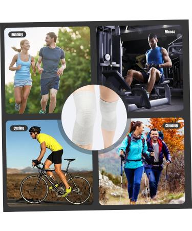 Knee Brace for Women - Bamboo Charcoal Compression Sleeve for Sports & Pain Relief | Non-Slip Support for Running & Recovery - Buy Online on GoSupps.com