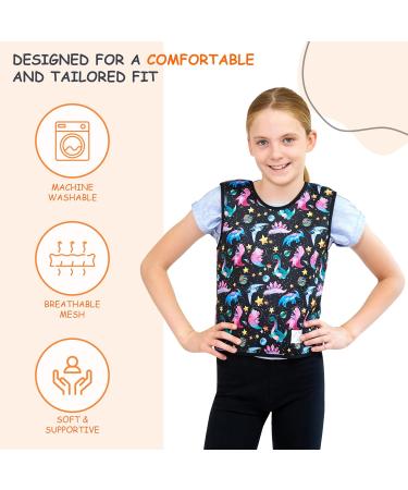 Adjustable Compression Vests for Kids (Ages 5-9) - Comfortable & Supportive | International Shipping Available - Buy Online on GoSupps.com