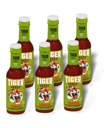 Try Me Sauces Tiger Sauce, Original, 5 Fluid Ounce (Pack of 6)
