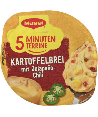 MAGGI 5 Minute Terrine Mashed Potatoes with Jalape o Chili - Pack of 8 (8 x 42g) | Quick & Flavorful International Shipping - Buy Online on GoSupps.com