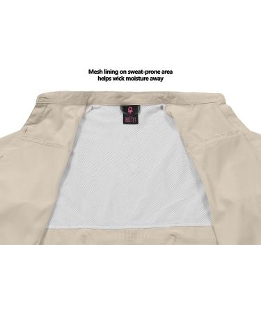 Little Donkey Andy Women's UPF 50 UV Protection Long Sleeve Shirt - Breathable and Quick Dry for Fishing and Hiking - Khaki Medium - Buy Online on GoSupps.com