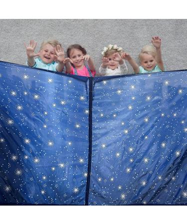 Blanket Fort Play Tent Kit - 3 Ripstop Blankets  Beanbags & Drawstring Backpack - Buy Online on GoSupps.com