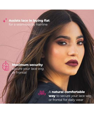 Milano Collection 3 Pack No-Slip Adjustable Wig Straps for Glueless Installs - Black - Buy Online on GoSupps.com