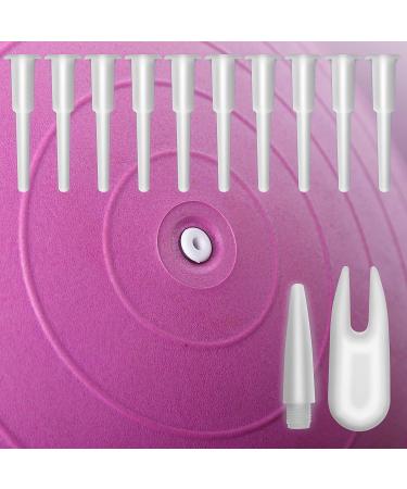 SKOLOO Exercise Ball Plug Replacement Kit - 12-Piece Yoga Ball Fitness Air Stopper Set - Buy Online on GoSupps.com