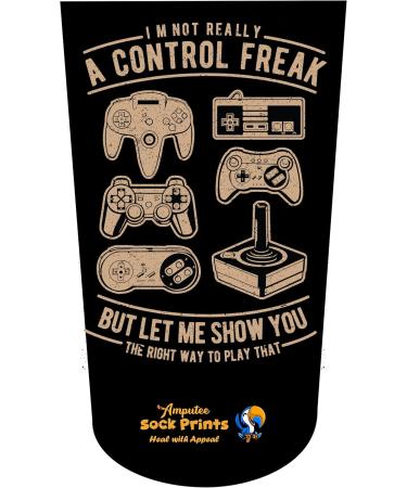 Buy Amputee Stump Sock - Im Not a Control Freak V1 | 3Ply Stump Sock for Comfort & Support | International Shipping Available - Buy Online on GoSupps.com
