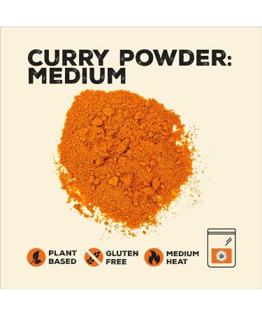 Nature Kitchen Curry Powder (Medium Heat) 500g - Gluten-free, Vegan and Versatile Spice Blend for Everyday Cooking - Perfect for Marinades, Sauces, Frying, Baking or Grilling - Buy Online on GoSupps.com