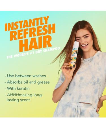 Batiste Dry Shampoo Spray Original + Tropical Scent 200-ml (Packaging may vary) - Buy Online on GoSupps.com