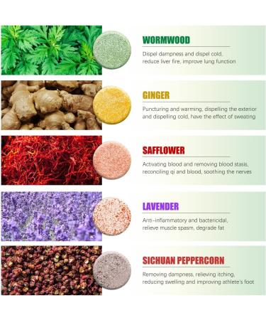 NatureFoot Essential Oil Foot Bath Efficiency Tablets 3 Packs of Effervescent Natural Shape Tablets for Ultimate Relaxation - Buy Online on GoSupps.com