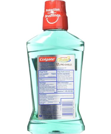 Colgate Total Advance Pro-Shield Mouthwash Spearmint 500ml - Fresh Breath Protection - Buy Online on GoSupps.com