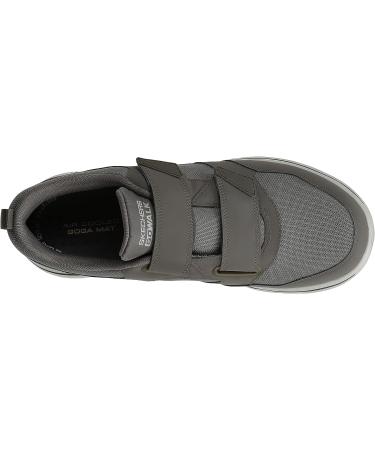 Skechers Men's GoWalk Athletic Walking Shoes | Two Strap Sneakers | X-Wide Khaki | Air-Cooled Foam Technology - Buy Online on GoSupps.com