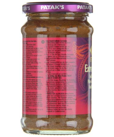 Patak's Hot Curry Paste - Pack of 6 (6 x 283g) | Authentic Indian Flavor for International Shipping - Buy Online on GoSupps.com