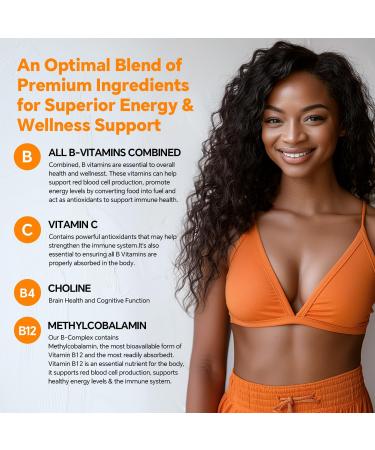 B Complex 50 Gummies Methylated B Complex with Vitamin C Choline & Zinc - Active Methylated B-Complex for Energy Methylated Support - All B Vitamins - B1 B2 B3 B5 B6 B7 B9 B12 - Sugar Free 120 Count - Buy Online on GoSupps.com