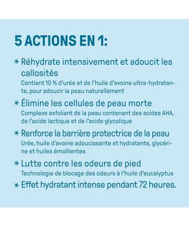 CCS All-in-One Foot Cream 100 ml - Professional Foot Cream for Very Dry Skin Cracked Heels Calluses and to Prevent Bad Odors - Moisturizing Foot Cream - Buy Online on GoSupps.com