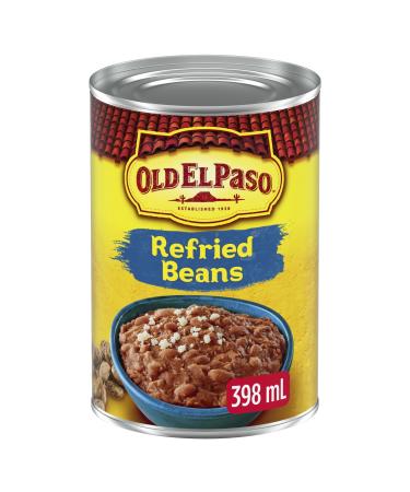 Old El Paso Refried Beans 398 Milliliter Package of Beans 398.00 ml (Pack of 1)