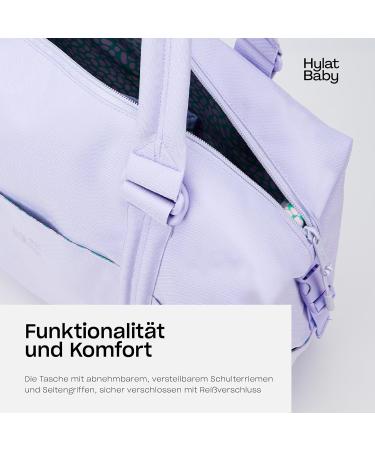 Hylat Baby Diaper Bag for Moms - Lightweight & Versatile Carrying Bag - Perfect for On-The-Go - Stylish Purple - Buy Online on GoSupps.com