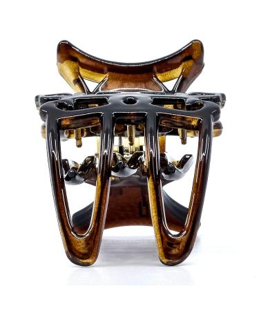 Camila Paris NV73 French Hair Clip for Women - 3 inch Tortoise Hair Side Claw Clip - Strong Hold Styling Accessory - Made in France - Buy Online on GoSupps.com