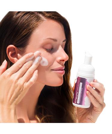 FITGLOW Beauty Natural Cloud Ceramide Foam Cleanser | Vegan Woman-Owned Clean Beauty | 3.4 fl oz (100 ml) - Shop Internationally - Buy Online on GoSupps.com