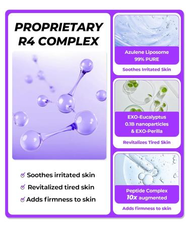 Soothing Repair Face Toner R4 | Hydrating & Moisturizing Toner for All Skin Types | Eucalyptus Peptide & Collagen | No Animal Trials Paraben-Free | 6.76 fl oz - Buy Online on GoSupps.com