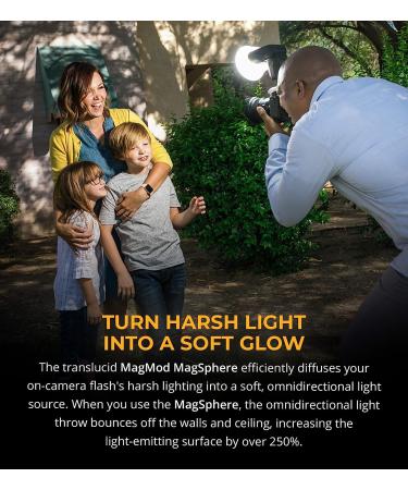 MagMod MagSphere - Versatile and Effective Flash Diffuser Modifier - Buy Online on GoSupps.com