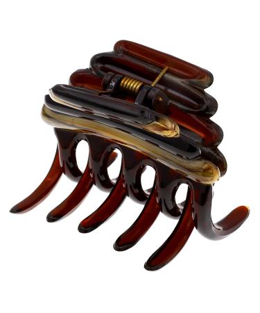 Camila Paris MP944 French Hair Clip for Women Girls Hair Claw Clips Jaw Fashion Durable and Styling Hair Accessories for Women Strong Hold No Slip Grip Made in France 2.5" Tortoise Shell