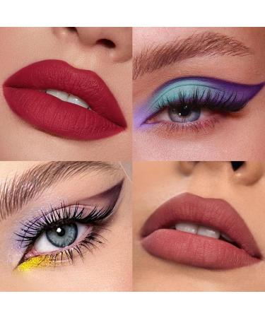  Gupcaqosjw Smudge-proof eyeliner gel eyeliner | Long-lasting gel eyeliner 12 x waterproof eyeliner gel eyeliner pencil natural cream eyeliner for makeup shows Date - Buy Online on GoSupps.com