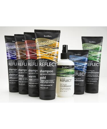 Shikai Color Reflect Platinum Shampoo - 8oz Tubes (Pack of 3) | Best Hair Care for Color Treated Hair - Buy Online on GoSupps.com