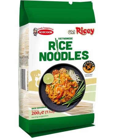 ACECOOK Gold Rice Noodles 0.2 kg 1 Unit