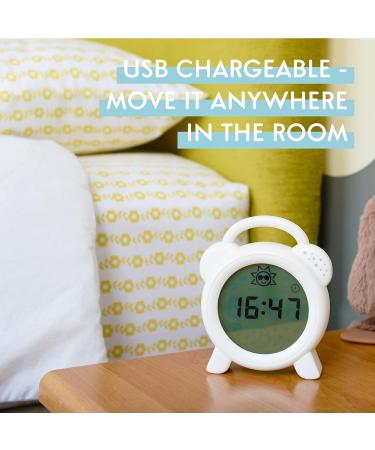 PurFlo Snoozee Sleep Trainer Clock for Toddlers | Kids Alarm Clock & Night Light | Rechargeable & Portable - Buy Online on GoSupps.com