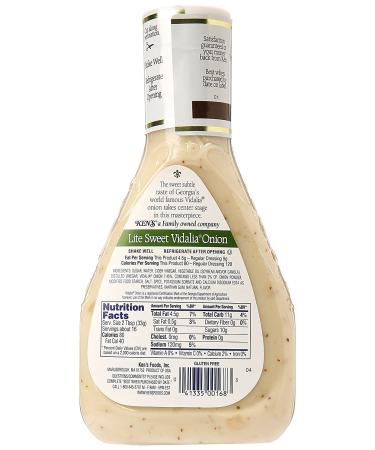 Ken's Steak House Lite Sweet Vidalia Onion Dressing 16oz - Buy Online on GoSupps.com