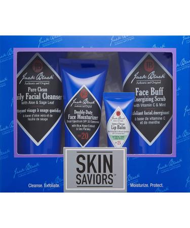 Jack Black Skin Saviors Set - Complete Skincare Routine - Buy Online on GoSupps.com