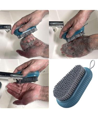 Facynde Nail Brushes for Cleaning | Multi-Purpose Hand & Nail Cleaning Brush for Manicure | Dark Blue Nail Cleaning Tool - Buy Online on GoSupps.com