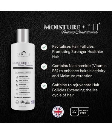 GRD II - Moisture + Conditioner - Designed Specifically For Thinning Hair - Hyper Hair Growth Formula - Infused with Caffeine Rosemary & Shea Butter. Treatment For Dry & Damaged Hair. Unisex. - Buy Online on GoSupps.com