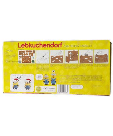 Hack Minions Gingerbread Village Kit - DIY 500g | Perfect for Holiday Baking & Fun! - Buy Online on GoSupps.com