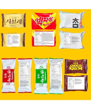 Seconde Nature Korean Snack Box Variety of Individually Wrapped Korean Snacks with Chips Cookies Ramen and Candy K-Food Lovers - Journey of Korea - 47 Count - Buy Online on GoSupps.com