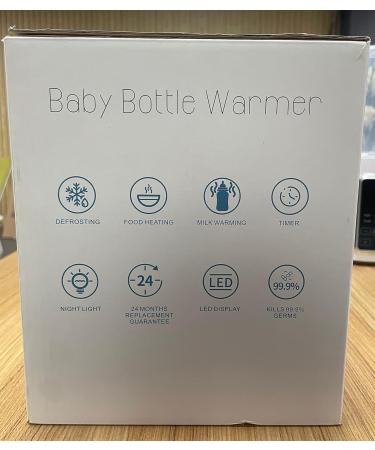 KOSTTE Double Baby Bottle Warmer with Accurate Temperature Control - Fast Electric Heater for Breastmilk or Formula - White - Buy Online on GoSupps.com