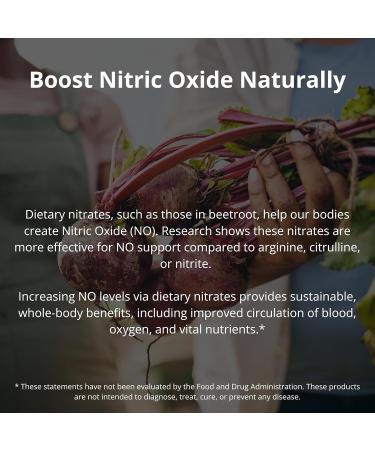 Beet Root Capsules 1300mg - Boost Nitric Oxide & Digestive Health - 60 Count - International Shipping Available - Buy Online on GoSupps.com