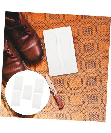 FRCOLOR Women's 10pcs Anti-Wear Heel Stickers - Clear Cushion Liners for Black Boots & Chunky Heels - Buy Online on GoSupps.com