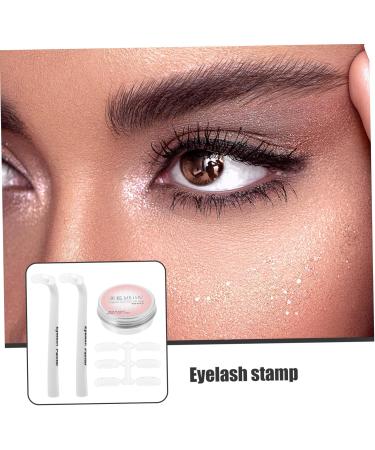 Gogogmee 1 Set Eye Makeup Aid Reusable Lower Eyelashes Stamp Lash Stamp for Bottom Eyelashes Eyelash Guide Lash Stamp for Lower Lashes Eyelash Stamp for Lower Eyelashes Eyelash Stencil - Buy Online on GoSupps.com