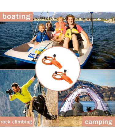2-Pack Emergency Signal Pipes with Adjustable Reflective Bands for Kayaking Boating & Swimming Safety - Up to 4000 Hz - Buy Online on GoSupps.com
