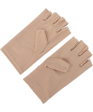 Professional Fiber Cotton Anti UV Gloves Nail Art UV Shield Gloves Manicure ToolBeige Characteristic Nail Trimming Glove Can Successful Smooth to Hold Light Weight and in Small Acoutoi3kp1cxba5-13 - Buy Online on GoSupps.com