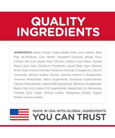 Hill's Science Diet Adult Canned Cat Food Savory Salmon Entr e 5.5 oz 24 Pack Wet cat Food & Adult Canned Cat Food Turkey & Liver Entr e 5.5 oz 24 Pack Wet cat Food - Buy Online on GoSupps.com