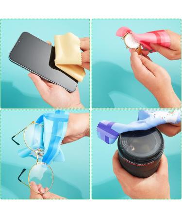 Buy 18-Piece Cute Llama & Alpaca Microfiber Glasses Cleaning Cloth Set | Multi-Color Lens Cleaner & Reusable Wipes for Eyeglasses & Sunglasses - International Shipping Available - Buy Online on GoSupps.com
