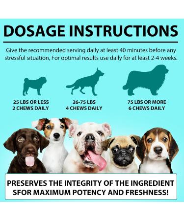 HRAMEX Calming Chews for Dogs(Peking Duck 60PCS) 100% Natural Ingredients Dogs Calming Treats Helps Dog Anxiety & Stress Relief Separation and Barking for All Breeds & Sizes 4.7oz(132g) - Buy Online on GoSupps.com