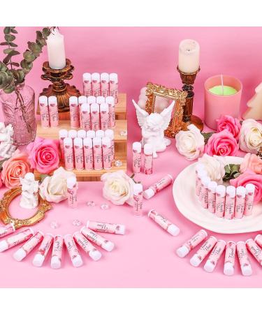 DMSKY 60 Pcs Wedding Bridal Shower Lip Balm Bulk Bachelorette Souvenir & Baby Shower Favors Wedding Party Favors for Guests Thank You Gifts for Women Coworker Staff Bridal Shower-2 - Buy Online on GoSupps.com